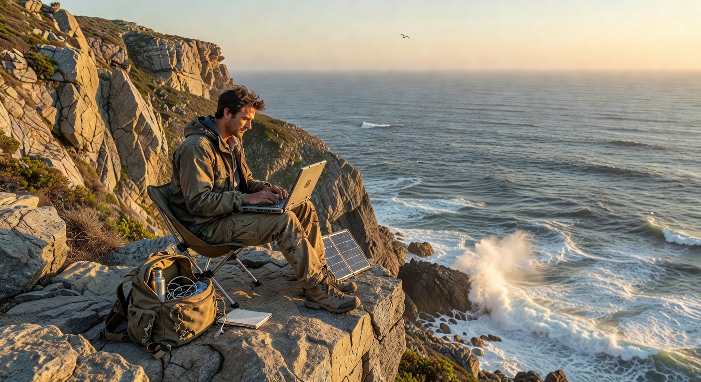 Working From the Edge of the World