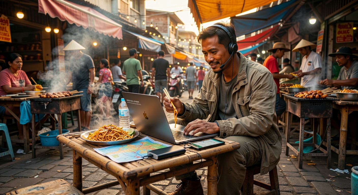 Street food and work
